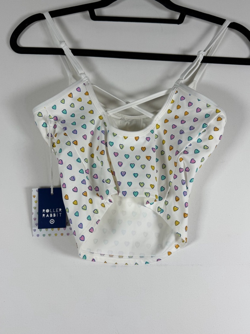 Roller Rabbit x Target Size XL Disco Hearts Wave Tank Top XXS, XS or S - Picture 9 of 11
